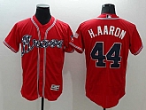 Atlanta Braves #44 Hank Aaron Red 2016 Flexbase Collection Stitched Baseball Jersey,baseball caps,new era cap wholesale,wholesale hats
